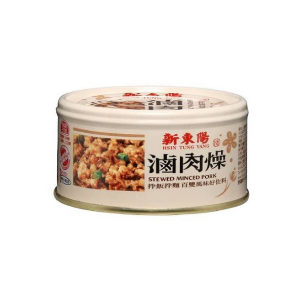新東陽 滷肉燥 HSIN TUNG YANG Stewed Pork Mince 110g x 3 cans