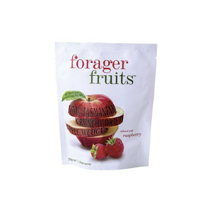 FORAGER FOOD CO. Freeze Dried Raspberry Infused Apple Wedges 20g