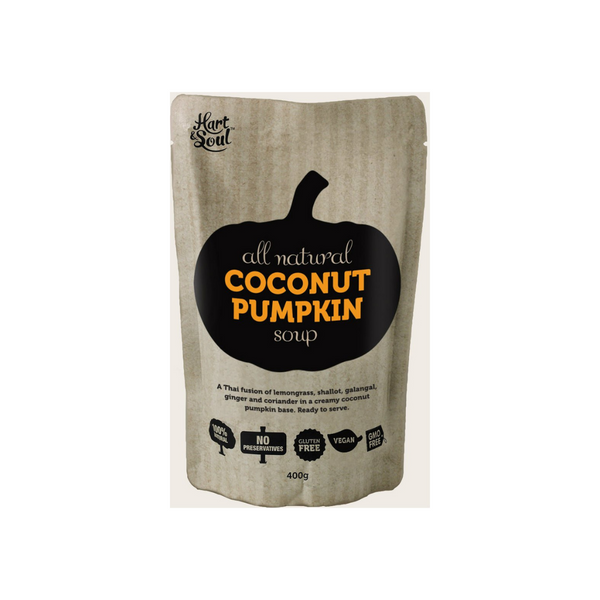 HART＆SOUL COCONUT-PUMPKIN 400G X 6PK