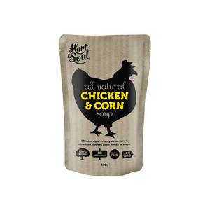 HART & SOUL Soup Chicken-Corn 400g x 6pk