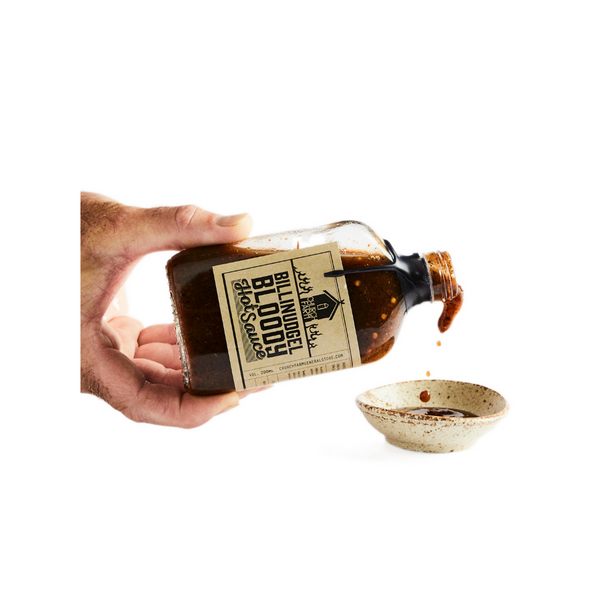CHURCH FARM GENERAL STORE Billinudgel Bloody Hot Sauce 200mL