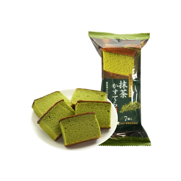 Maruto Matcha Castella蛋糕7PC