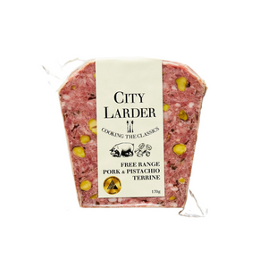 CITY LARDER Free Range Pork & Pistachio Terrine 150g