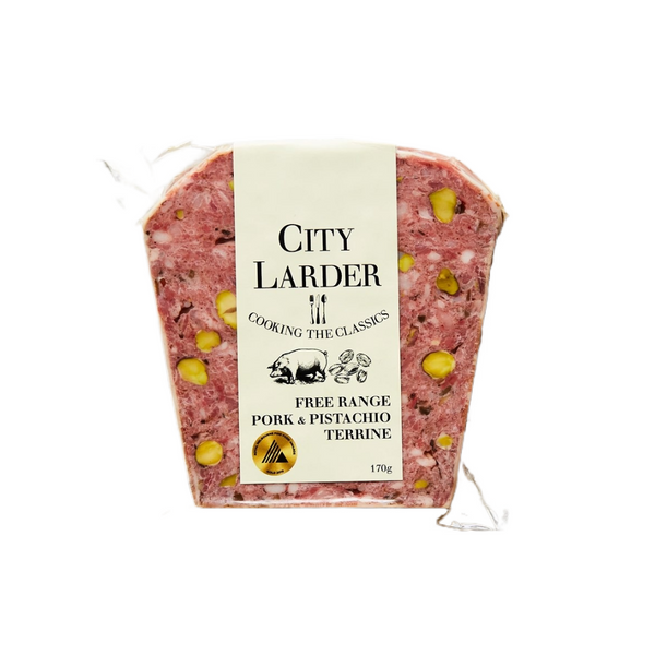 CITY LARDER Free Range Pork & Pistachio Terrine 150g