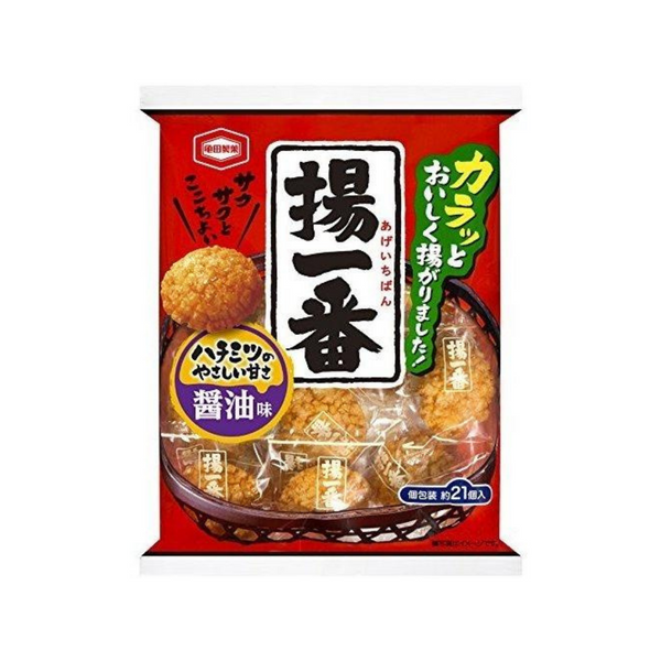 KAMEDA Age Ichiban (Sweet Soy Sauce Flavour Rice Cracker) 138g