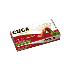 CUCA CONSERVAS Anchovy Fillets in Olive Oil 48g