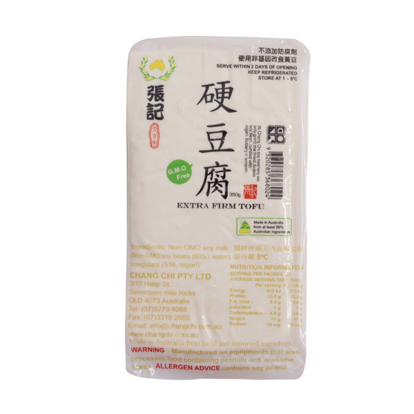 Chang Chi  Extra Firm Tofu  張記 硬豆腐 350g