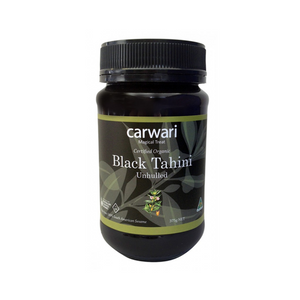 有機 黑芝麻醬 Carwari Organic Black Tahini Black Sesame Spread 375g