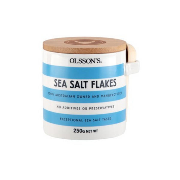 Olsson's Sea Salt Flakes 250g Net wt (8.8oz)