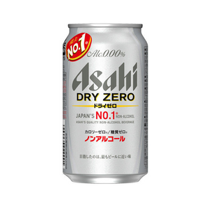 朝日 無酒精啤酒 ASAHI Dry Zero Non Alcoholic 350mL