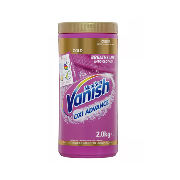 VANISH NAPISAN Gold Pro Oxi Action Stain Remover Powder 2kg