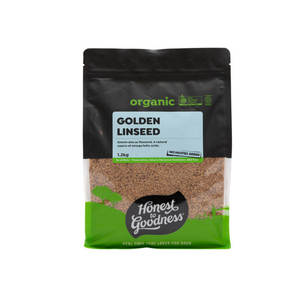 Honest to Goodness Organic Golden Linseed (Flaxseed)