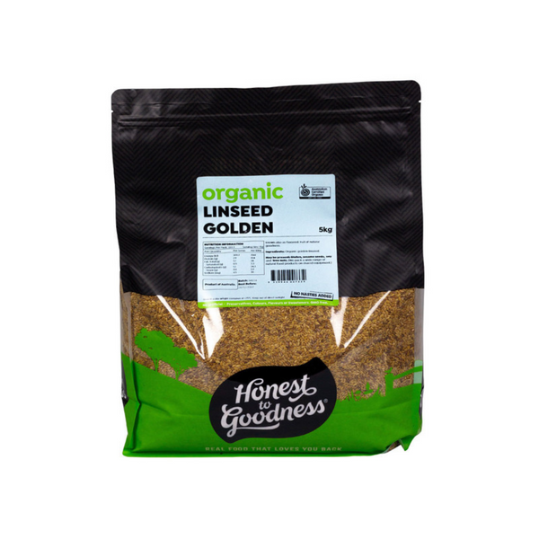 Honest to Goodness Organic Golden Linseed (Flaxseed)