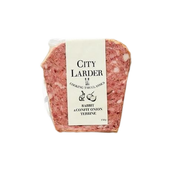 CITY LARDER Rabbit & Confit Onion Terrine 150g