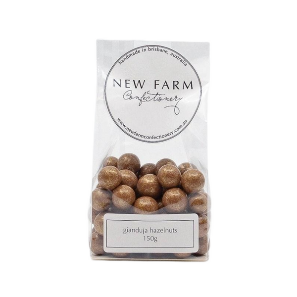 Milk Chocolate Gianduja coated Hazelnuts 150g x 12pk