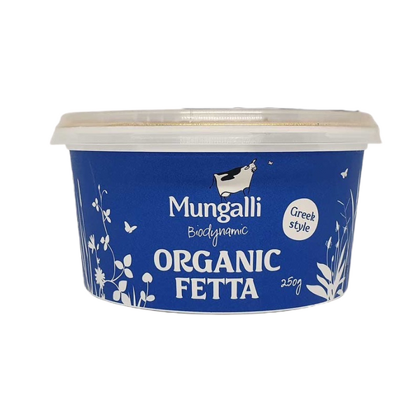 MUNGALLI BIODYNAMIC Organic  Fetta in Brien 250g