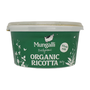 MUNGALLI BIODYNAMIC Organic  Ricotta Cheese 325g/1kg