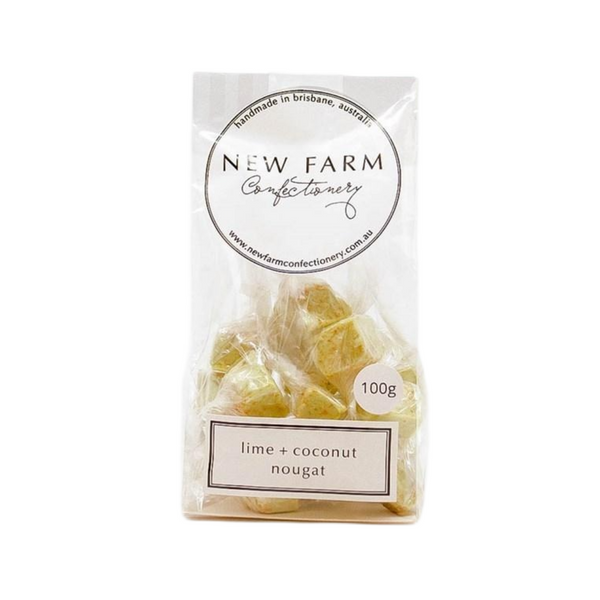 Lime + Coconut Nougat 100g x 12pk